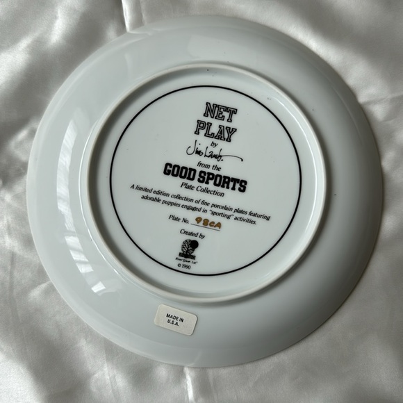Net Play 🎾 Jim Lamb Good Sports Collection - Picture 3 of 3